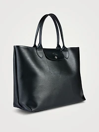 Large Le Pliage City Top Handle Bag