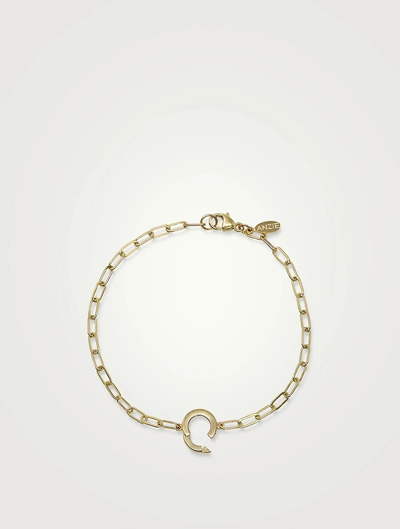Classique 14K Gold Story Catcher Bracelet
