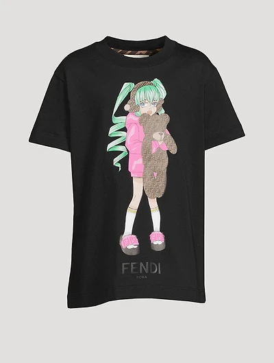 Kids Cotton Graphic T-Shirt
