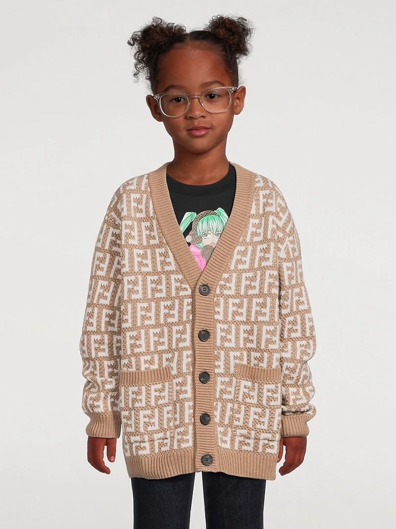 Kids FF Cotton Cardigan