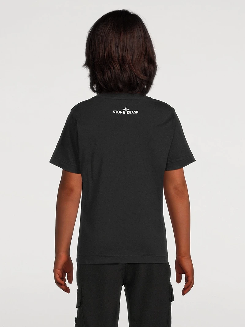 Camo Compass Cotton T-Shirt