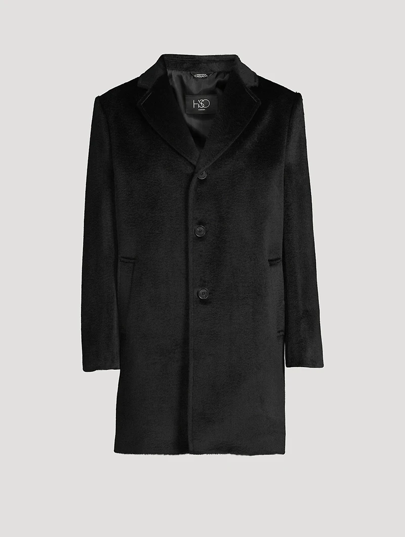 Alpaca And Wool Coat
