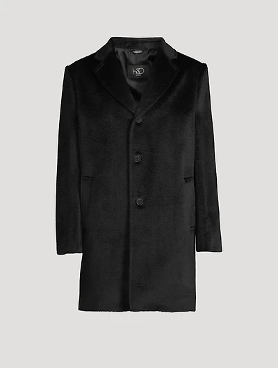 Alpaca And Wool Coat