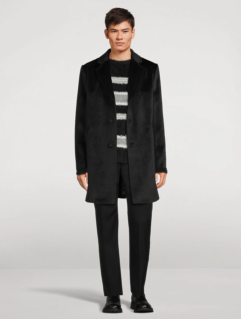 Alpaca And Wool Coat