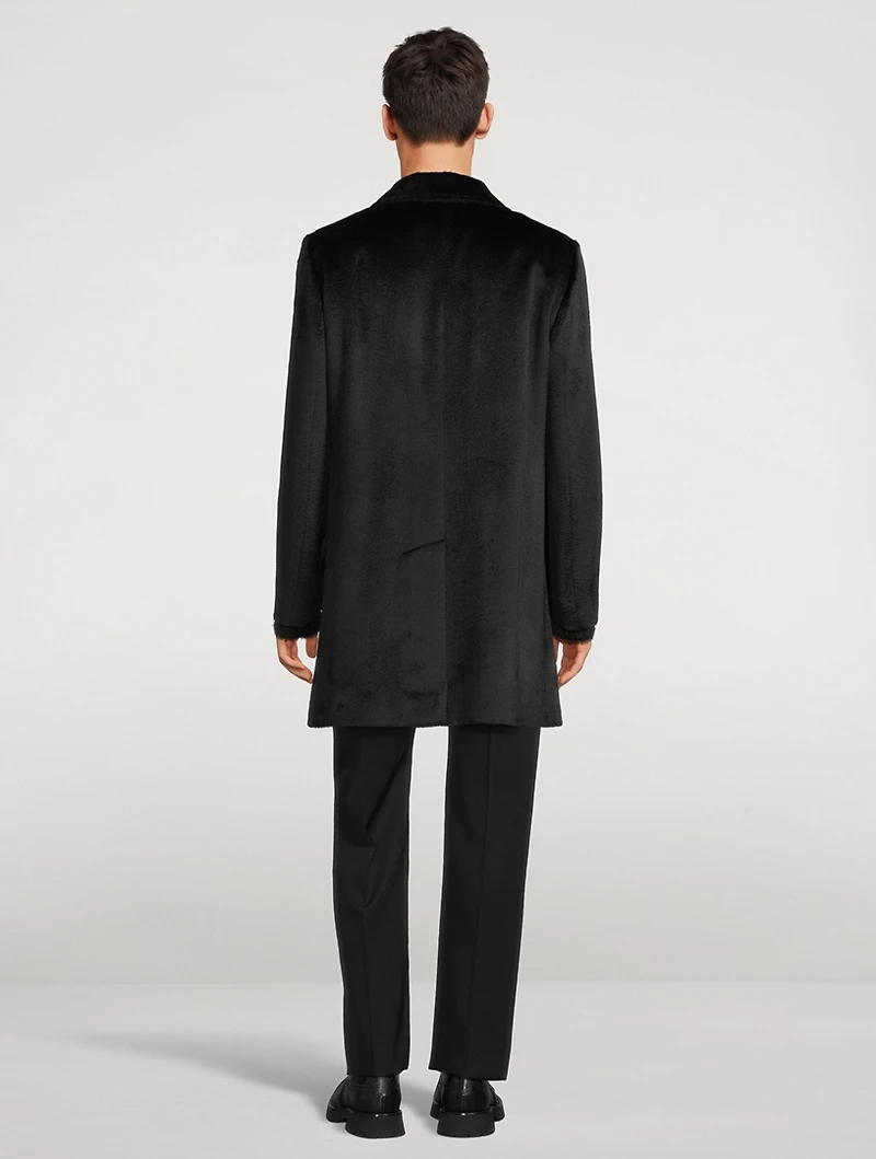 Alpaca And Wool Coat