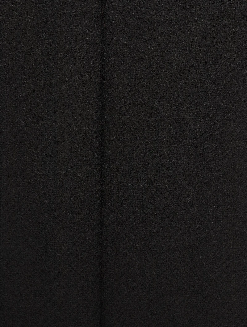 Wool And Cashmere Coat With Bib