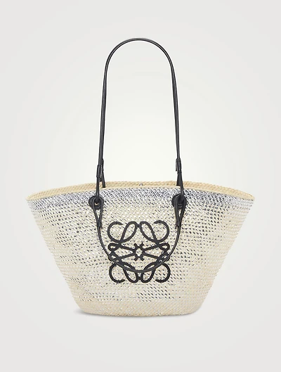 Loewe x Paula’s Ibiza Anagram Metallic Basket Bag