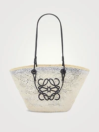 Loewe x Paula’s Ibiza Anagram Metallic Basket Bag