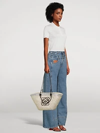 Loewe x Paula’s Ibiza Anagram Metallic Basket Bag