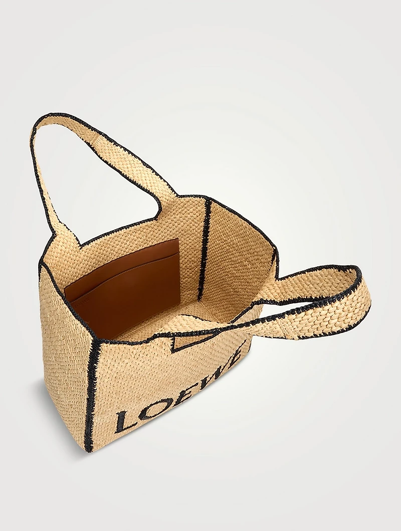 Loewe x Paula’s Ibiza Large Raffia Tote Bag