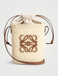 Loewe x Paula’s Ibiza Pocket Raffia Crossbody Bag