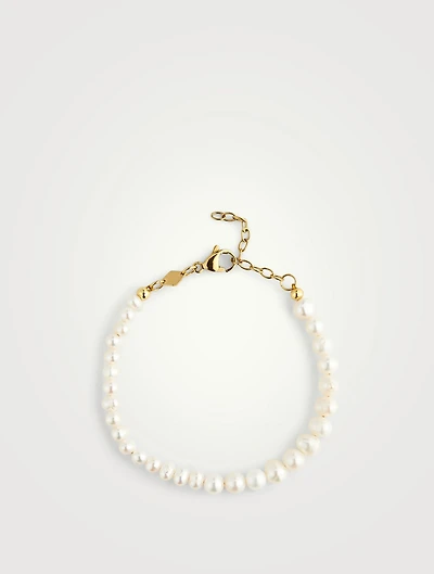 Dyad Pearl Beaded Bracelet