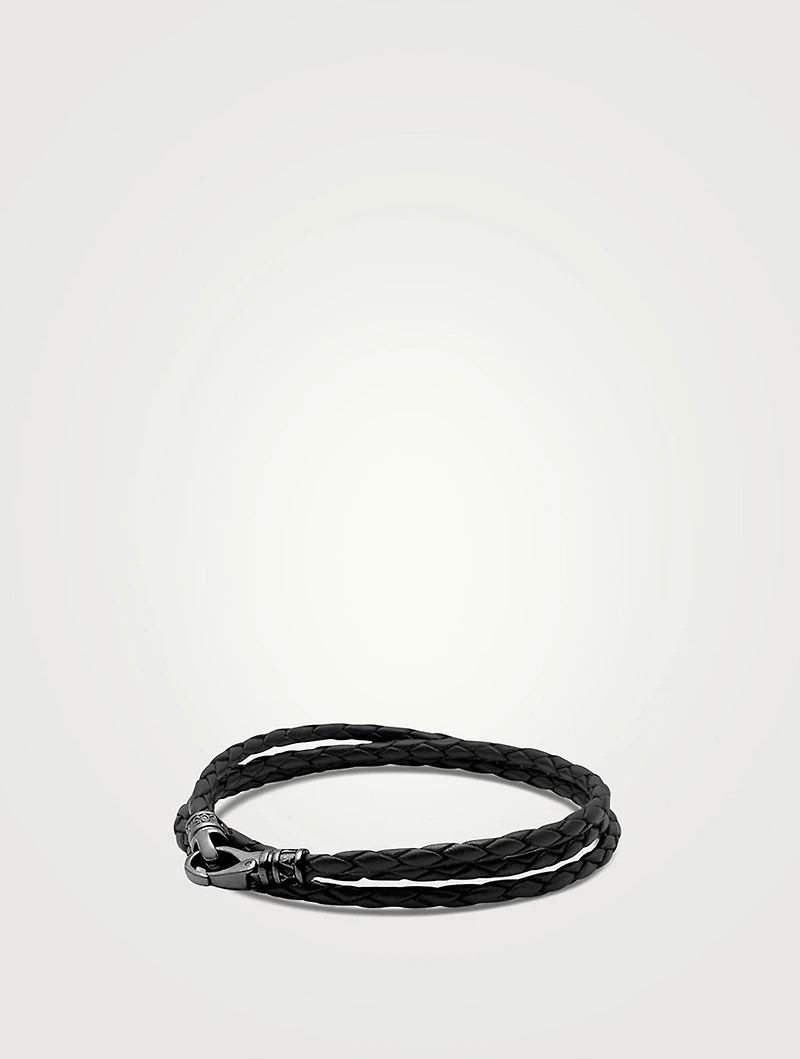 Wraparound Leather Bracelet