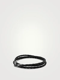 Wraparound Leather Bracelet