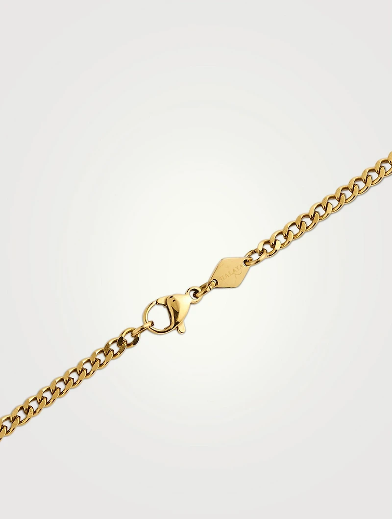 3mm Gold Plated Cuban Chain Necklace