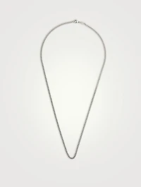 3mm Stainless Steel Cuban Chain Necklace