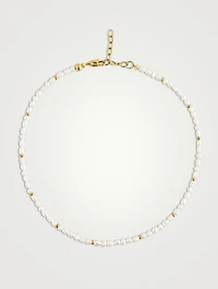 Mini Pearl Choker Necklace