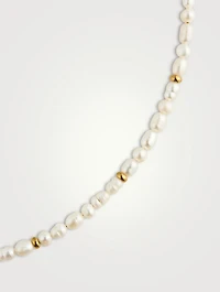 Mini Pearl Choker Necklace