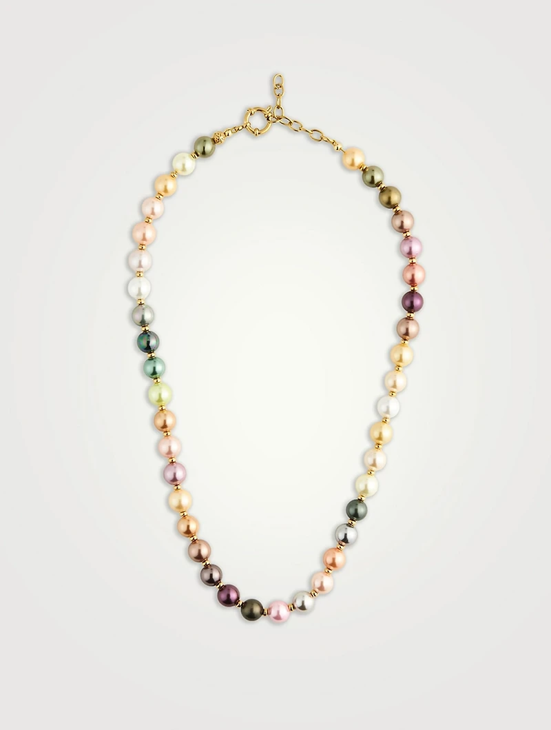 Pastel Pearl Necklace