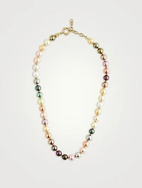 Pastel Pearl Necklace