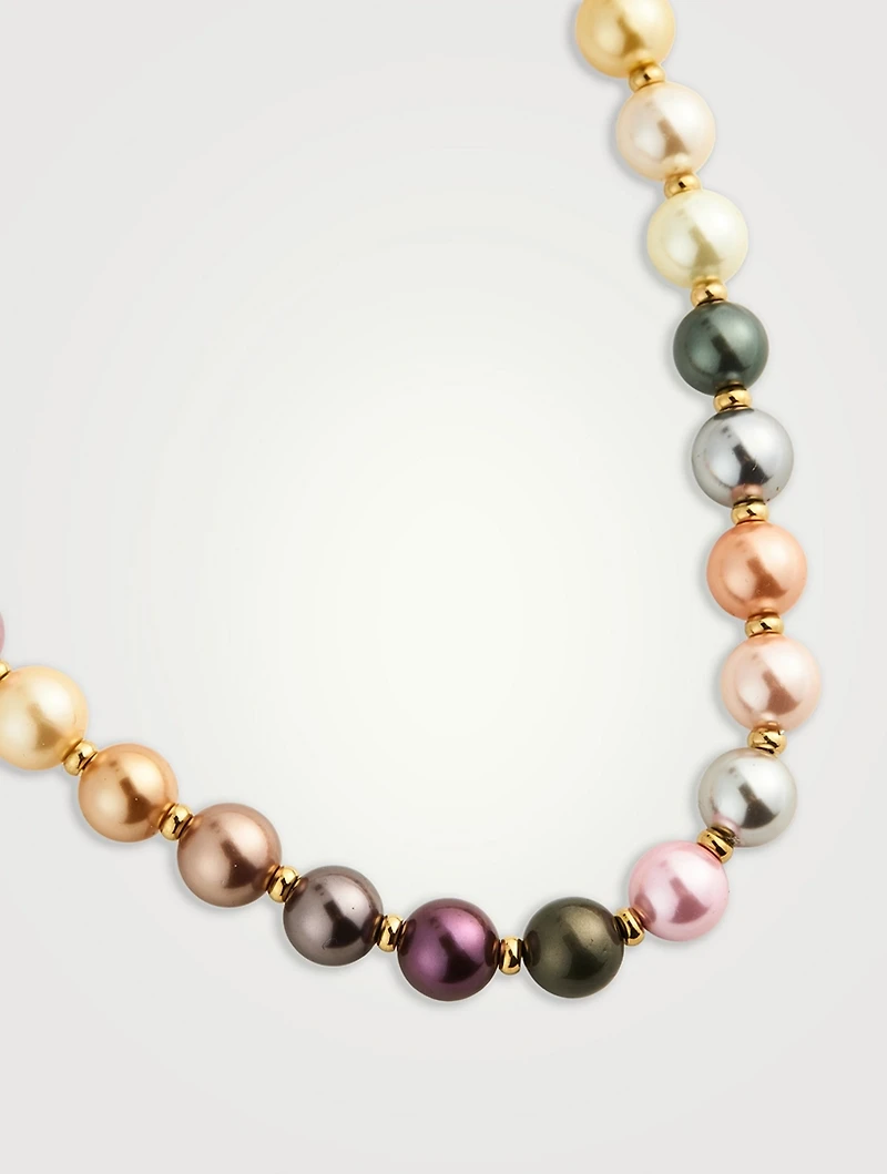 Pastel Pearl Necklace