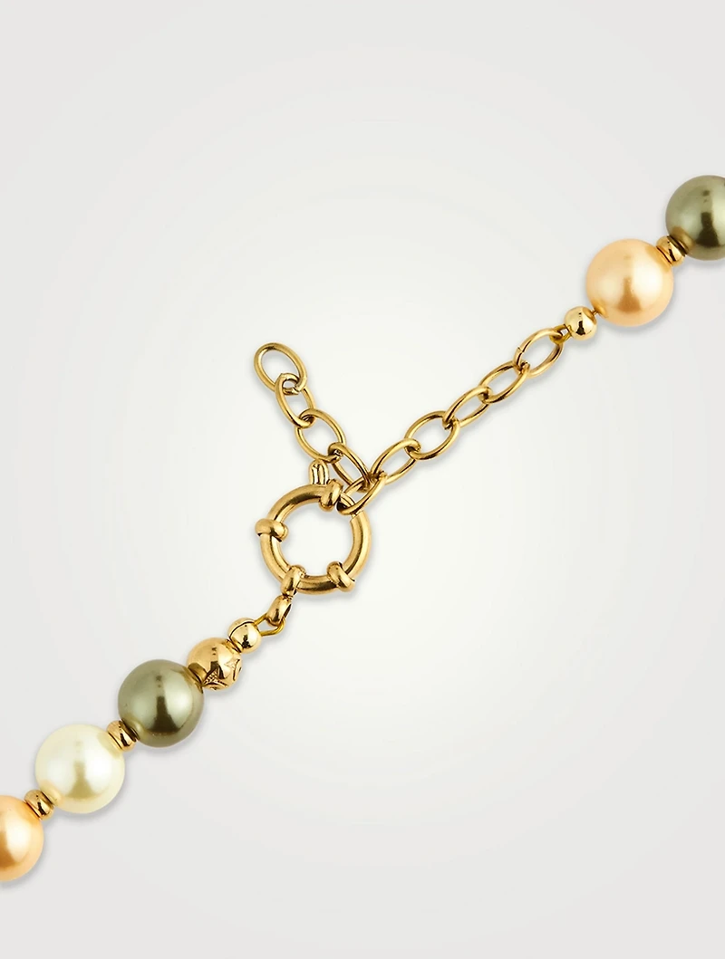 Pastel Pearl Necklace