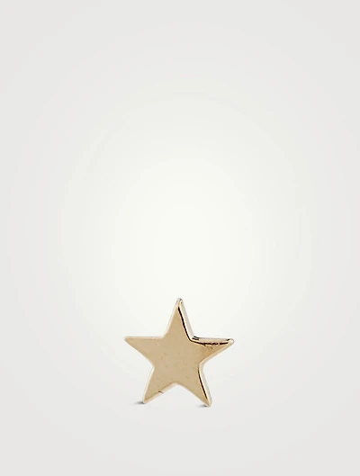 Jac+Jo 14K Gold Icon Star Stud Earring