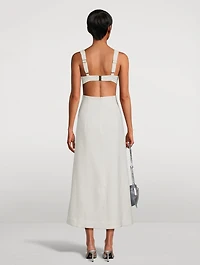 Amura Bustier Midi Dress