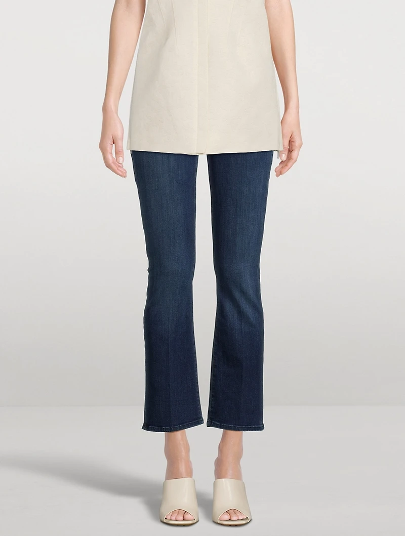 The Insider Bootcut Cropped Jeans