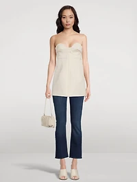 The Insider Bootcut Cropped Jeans