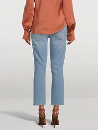 The Dazzler Straight Cropped Jeans