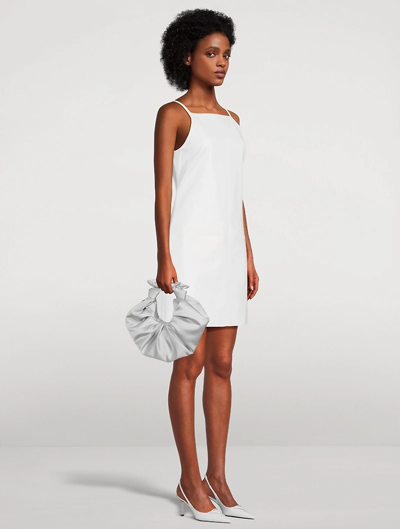 Squareneck Mini Dress