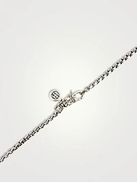 2.7MM Silver Box Chain Necklace
