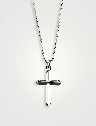 Classic Chain Cross Pendant Necklace