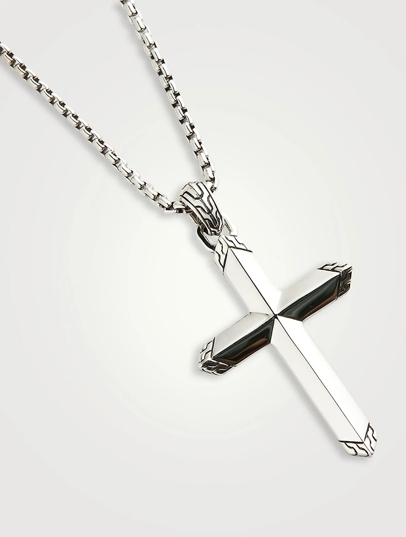 Classic Chain Cross Pendant Necklace