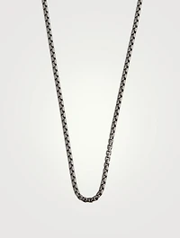 Silver Box Chain Necklace
