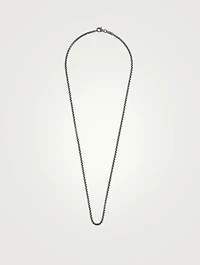 Silver Box Chain Necklace