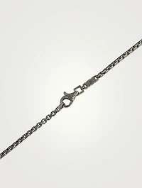 Silver Box Chain Necklace