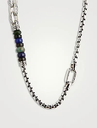 Beaded Dog Tag Necklace