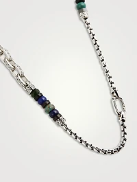 Beaded Dog Tag Necklace