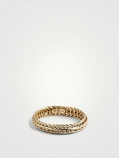 Kami 4.5MM Gold Chain Band Ring