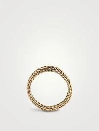 Kami 4.5MM Gold Chain Band Ring
