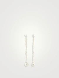 Promenade De Claude Pearl Drop Earrings