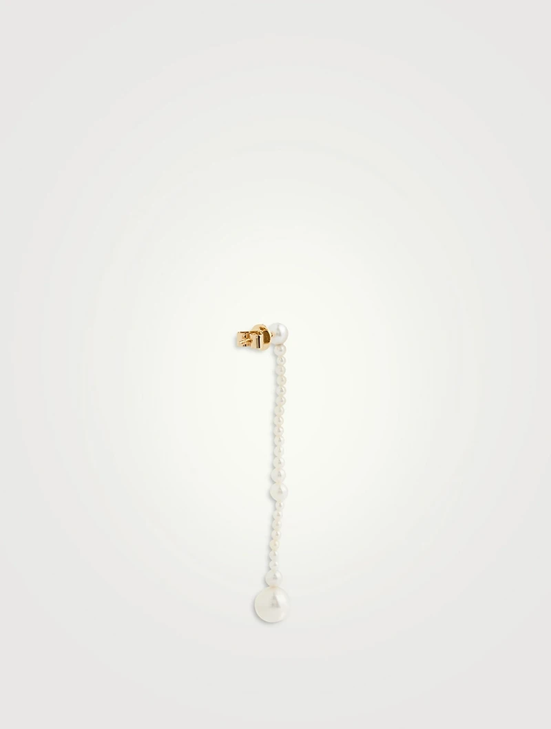Promenade De Claude Pearl Drop Earrings