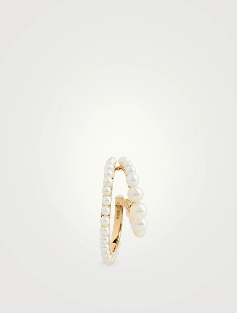 Petite Boucle Perle Left Earring