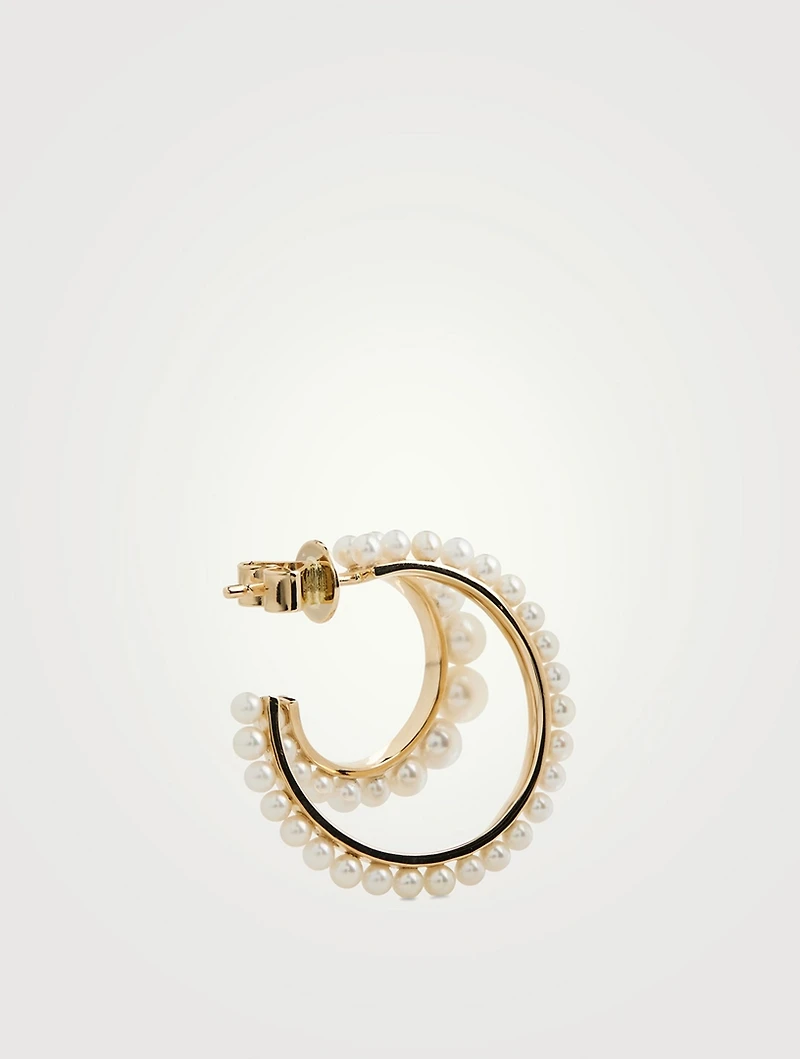 Petite Boucle Perle Left Earring
