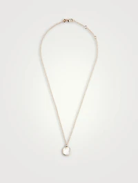 Nudo Classic Pendant Necklace With White Topaz