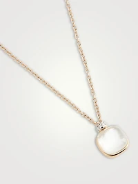 Nudo Classic Pendant Necklace With White Topaz