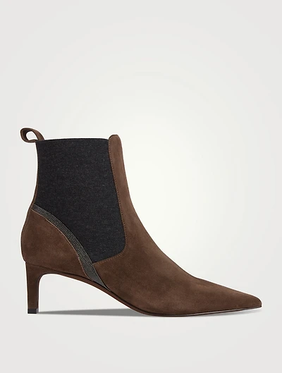 Suede Ankle Boots