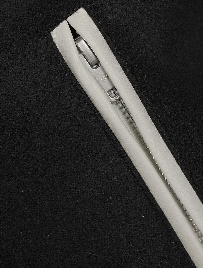 Wool-Blend Letterman Jacket